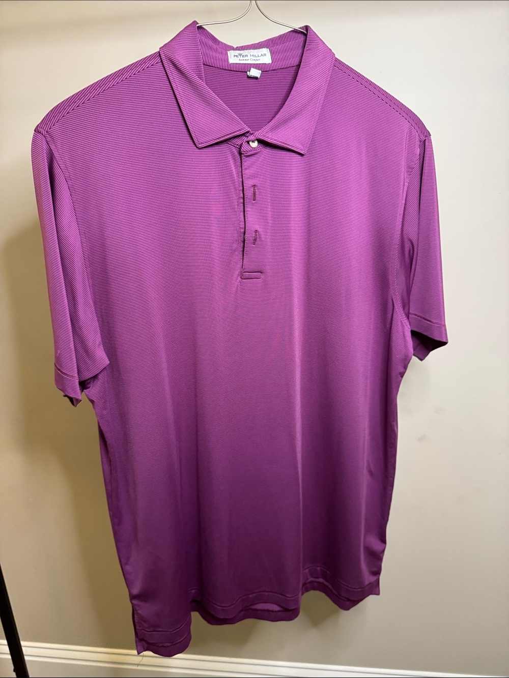 Peter Millar Magenta Performance Polo